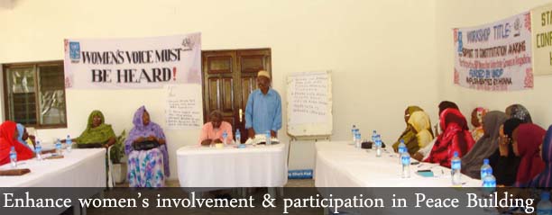 HINNA enhance women’s involvement in Peace building and Reconciliation
