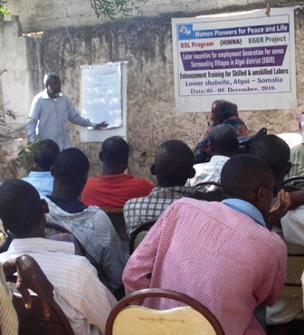 Workshop for Community Mobilization and Sensitization for Representatives of 7 Villages .