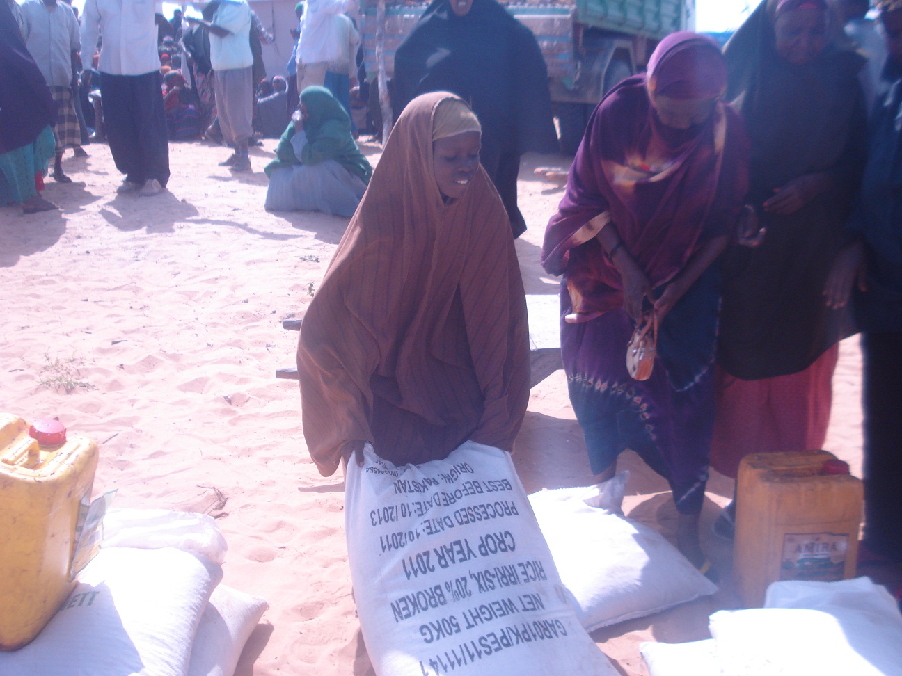 ICRC Food Distribution Deynile District In Benadir Region