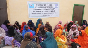 Distribution of 6000 hypothermal kits to 3000 vulnerable IDP Families in 77 settlement in Daynile district