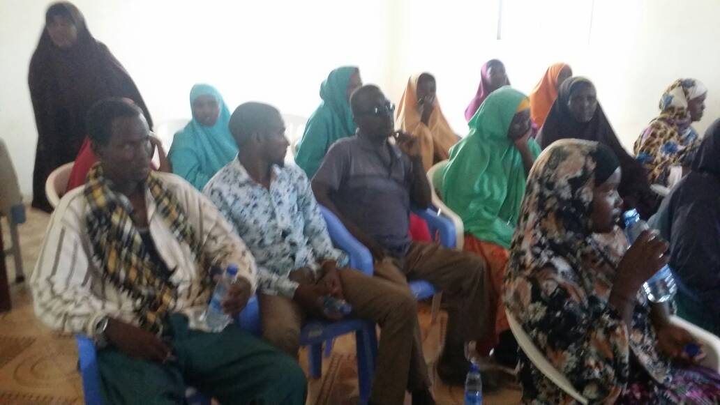 Hinna Conducted awareness rising for 38 Community members about community sensitization on GBV and FGM